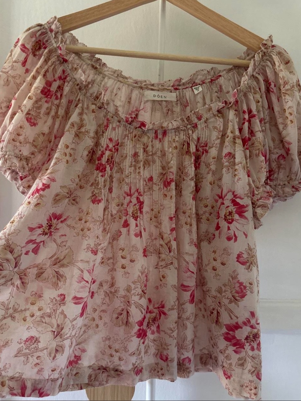 Doen Federica Blouse in Fleurs de Provence - Picture 5 of 8